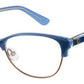  Ju 174 Oval Modified Eyeglasses 0OXZ-Blue Crystal