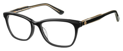  Ju 175 Rectangular Eyeglasses 0807-Black