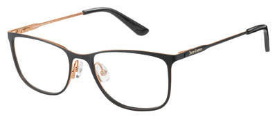  Ju 178 Rectangular Eyeglasses 02M2-Black Gold