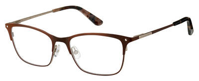  Ju 184 Rectangular Eyeglasses 009Q-Brown