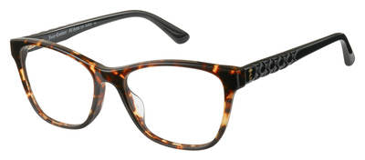  Ju 185 Rectangular Eyeglasses 0086-Dark Havana