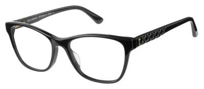  Ju 185 Rectangular Eyeglasses 0807-Black