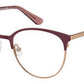  Ju 189 Oval Modified Sunglasses 07BL-Matte Burgundy