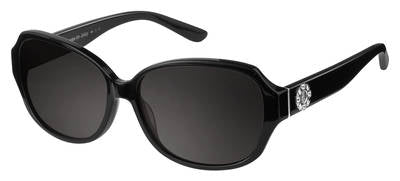  Ju 591/S Square Sunglasses 0807-Black