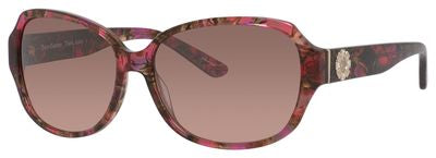  Ju 591/S Square Sunglasses 0NXA-Pink Burgundy (Back Order 2 weeks)