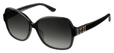  Ju 592/S Square Sunglasses 0807-Black (Back Order 2 weeks)