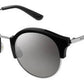  Ju 601/S Oval Modified Sunglasses 0807-Black