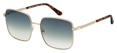  Ju 605/S Rectangular Sunglasses 03YG-Lgh Gold