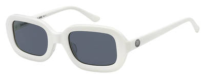  Ju 606/S Rectangular Sunglasses 0VK6-White