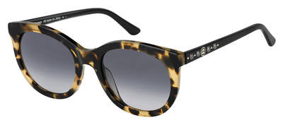  Ju 608/S Rectangular Sunglasses 0086-Dark Havana (Back Order 2 weeks)