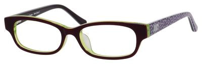  Ju 918/F Rectangular Eyeglasses 0FA3-Eggplant
