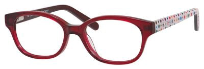  Ju 920 Round Eyeglasses 0ETH-Crystal Burgundy