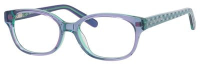  Ju 920 Round Eyeglasses 0JMQ-Aqua Pink Crystal (Back Order 2 weeks)