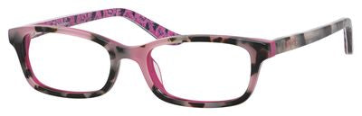  Ju 924 Rectangular Eyeglasses 0RVX-Havana Pink