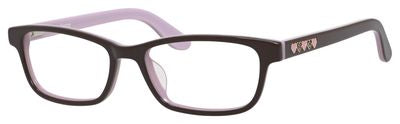  Ju 925 Rectangular Eyeglasses 0PGB-Espresso Ice Pink