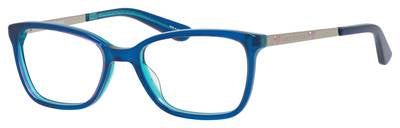  Ju 929 Square Eyeglasses 03ZJ-Pink Blue (Back Order 2 weeks)