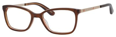  Ju 929 Square Eyeglasses 0DQ2-Brown Pink