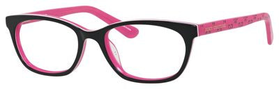  Ju 931 Rectangular Eyeglasses 03H2-Black Pink
