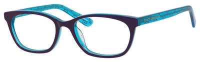  Ju 931 Rectangular Eyeglasses 0V06-Violet Blue (Back Order 2 weeks)