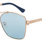 JMC Kimi/F/S Special Shape Sunglasses 0LKS-Gold Blue (Back Order 2 weeks)