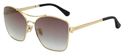 JMC Kimi/F/S Special Shape Sunglasses 0RHL-Gold Black (Back Order 2 weeks)