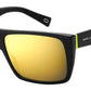 MJ Marc Icon 096/S Rectangular Sunglasses 071C-Black Yellow