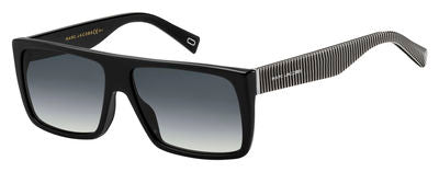 MJ Marc Icon 096/S Rectangular Sunglasses 0807-Black