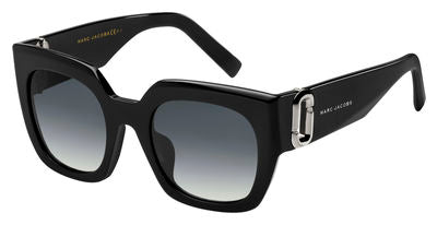 MJ Marc 110/S Square Sunglasses 0807-Black
