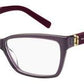 MJ Marc 113 Rectangular Eyeglasses 0OBC-Glitter Violet