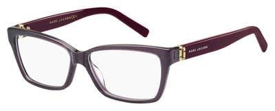 MJ Marc 113 Rectangular Eyeglasses 0OBC-Glitter Violet
