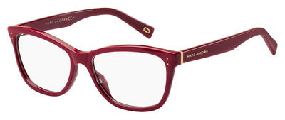 MJ Marc 123 Rectangular Eyeglasses 0OXU-Burgundy