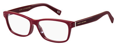 MJ Marc 127 Rectangular Eyeglasses 0OXU-Burgundy (Back Order 2 weeks)
