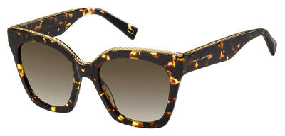 MJ Marc 162/S Cat Eye/Butterfly Sunglasses 0086-Dark Havana