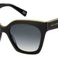 MJ Marc 162/S Cat Eye/Butterfly Sunglasses 0807-Black