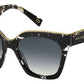 MJ Marc 162/S Cat Eye/Butterfly Sunglasses 09WZ-Havana Black Crystal