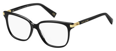 MJ Marc 175 Rectangular Eyeglasses 02M2-Black Gold