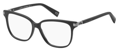 MJ Marc 175 Rectangular Eyeglasses 0RZZ-Matte Black Dark Ruthenium