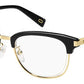 MJ Marc 176 Browline Eyeglasses 02M2-Black Gold (Back Order 2 weeks)