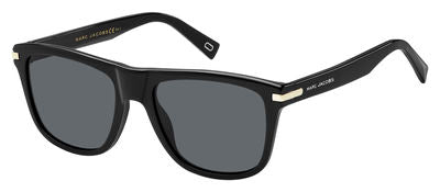 MJ Marc 185/S Rectangular Sunglasses 0807-Black