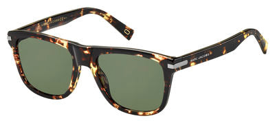 MJ Marc 185/S Rectangular Sunglasses 0LWP-Crystal Havana