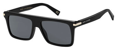 MJ Marc 186/S Rectangular Sunglasses 0807-Black