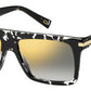 MJ Marc 186/S Rectangular Sunglasses 09WZ-Havana Black Crystal