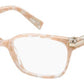 MJ Marc 190 Rectangular Eyeglasses 0HT8-Pink Havana