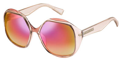 MJ Marc 195/S Oval Modified Sunglasses 0FWM-Nude (Back Order 2 weeks)