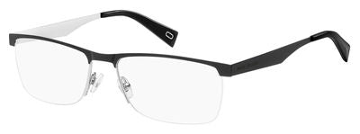 MJ Marc 200 Rectangular Eyeglasses 0807-Black
