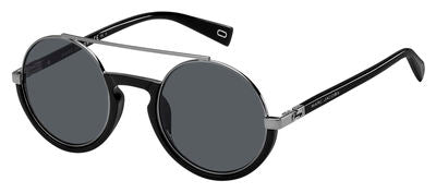 MJ Marc 217/S Oval Modified Sunglasses 0807-Black