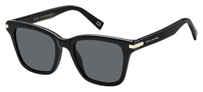 MJ Marc 218/S Rectangular Sunglasses 0807-Black