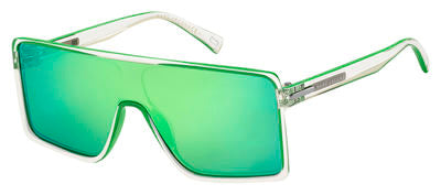 MJ Marc 220/S Rectangular Sunglasses 00OX-Crystal Green Rust