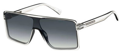 MJ Marc 220/S Rectangular Sunglasses 0MNG-Crystal Black (Back Order 2 weeks)