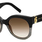 MJ Marc 247/S Cat Eye/Butterfly Sunglasses 0NS8-Black Glitter